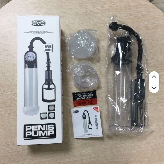 Manual Vacuum Penis Pump with Pressure Gauge – Male Enhancement Pump Device - Image 5