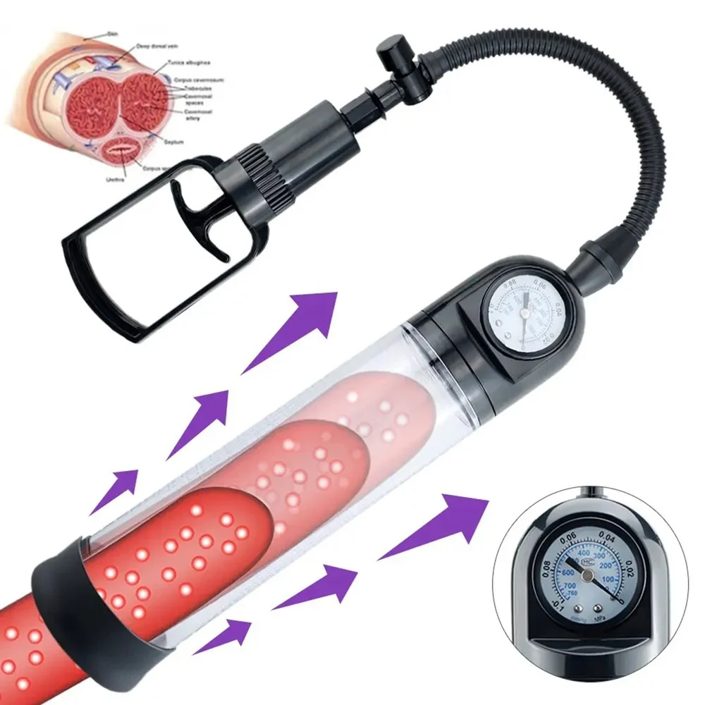 Manual Vacuum Penis Pump – Size Increase & Enhancement Device for Men - Image 7